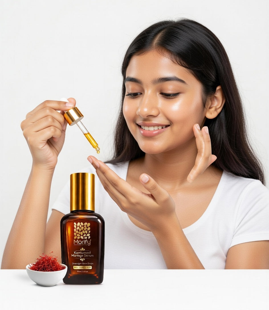 Morify kumkumadi moringa serum