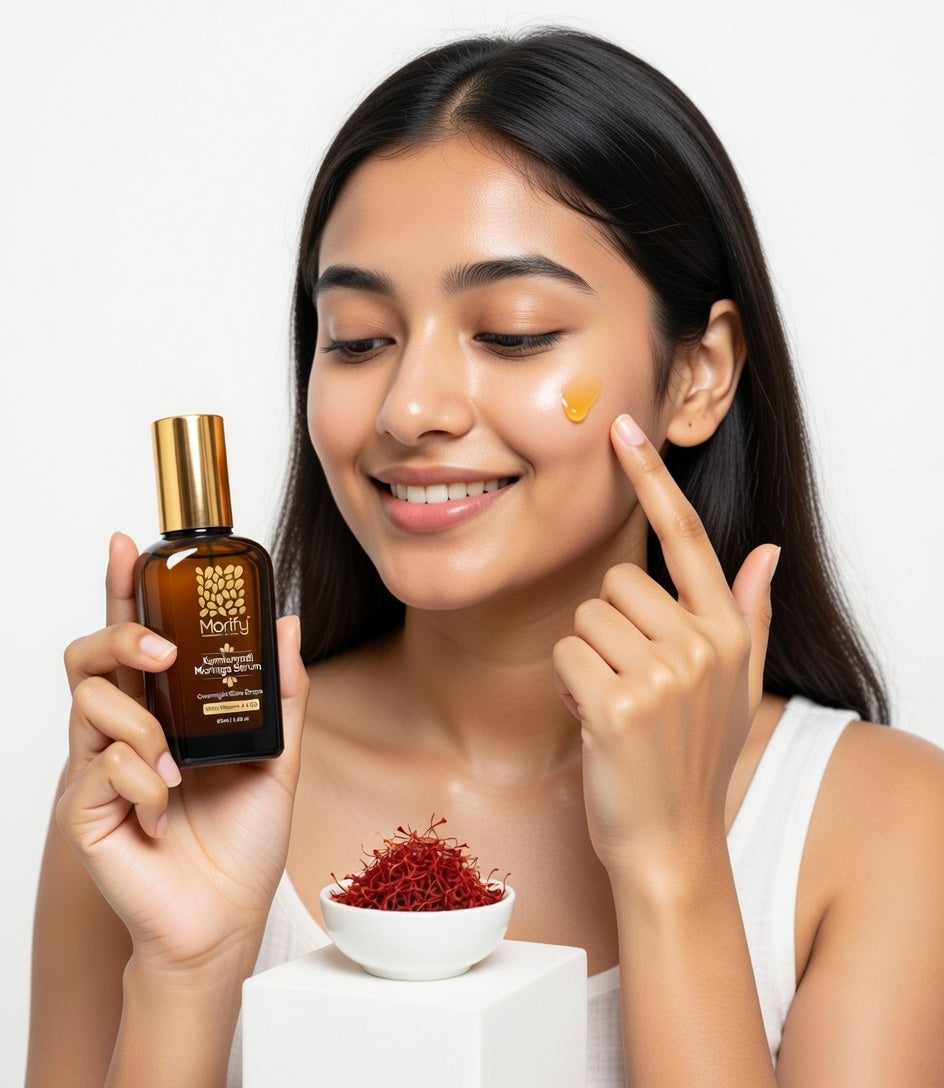 Morify kumkumadi moringa serum
